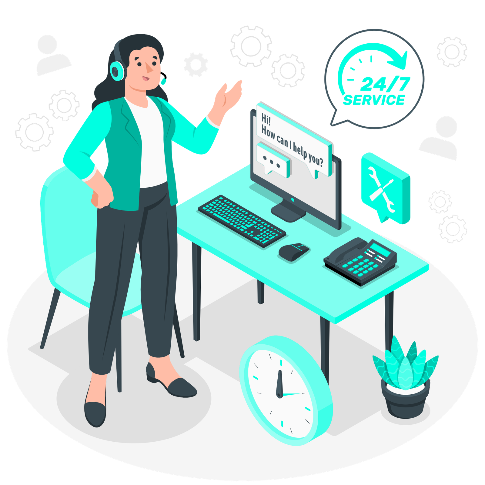 Service 24 7 amico